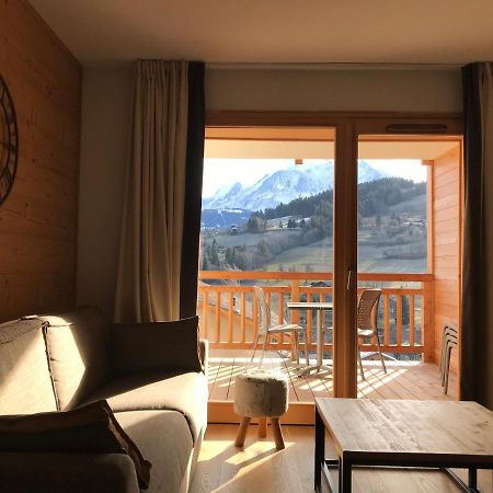 Luxury 2 Bedroom Apartment With View Of Mont Blanc Combloux Exterior foto