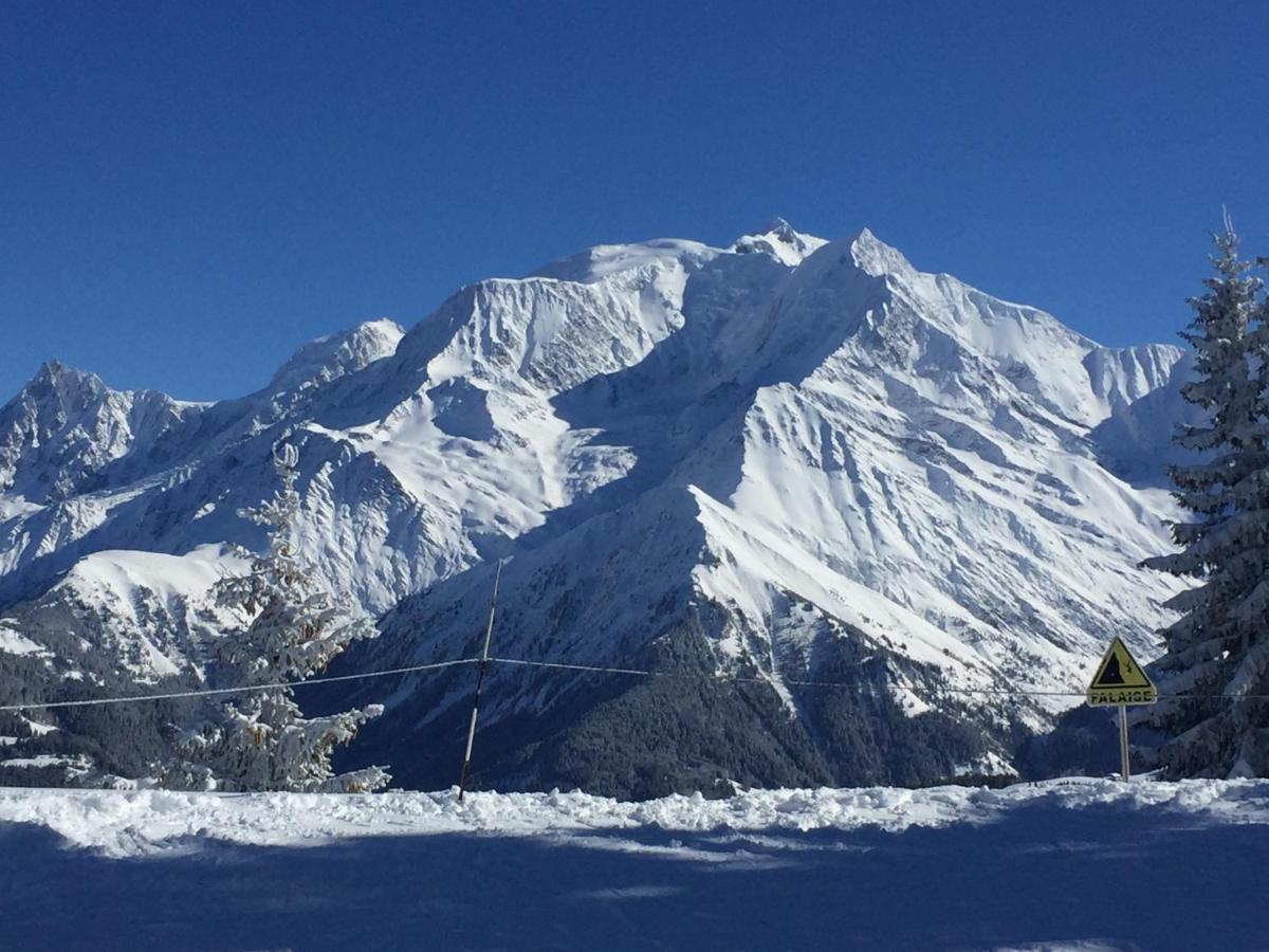 Luxury 2 Bedroom Apartment With View Of Mont Blanc Combloux Exterior foto