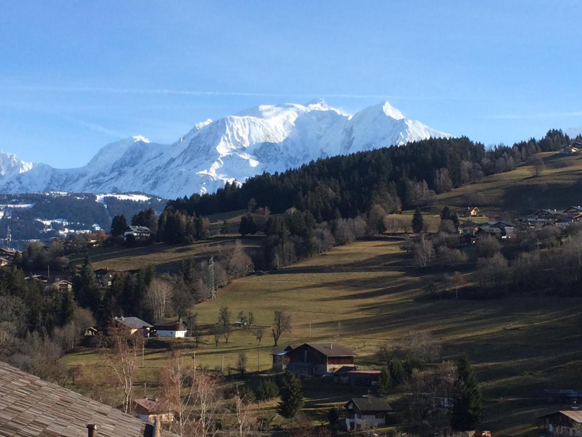 Luxury 2 Bedroom Apartment With View Of Mont Blanc Combloux Exterior foto