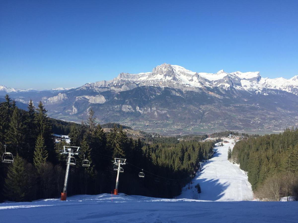 Luxury 2 Bedroom Apartment With View Of Mont Blanc Combloux Exterior foto